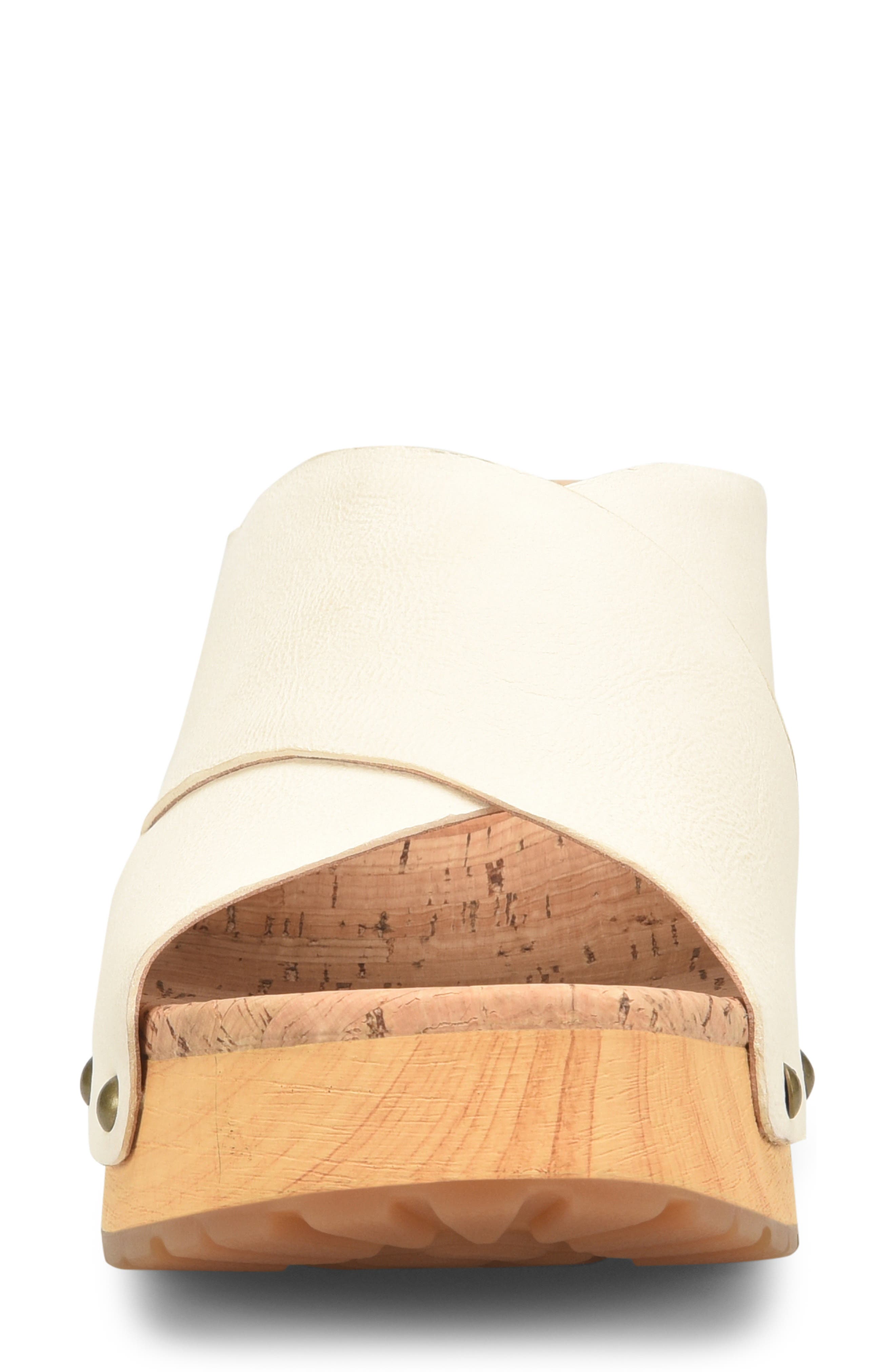 Kork-Ease<sup>®</sup> Tatum Slide Sandal, Alternate, color, Cream Leather