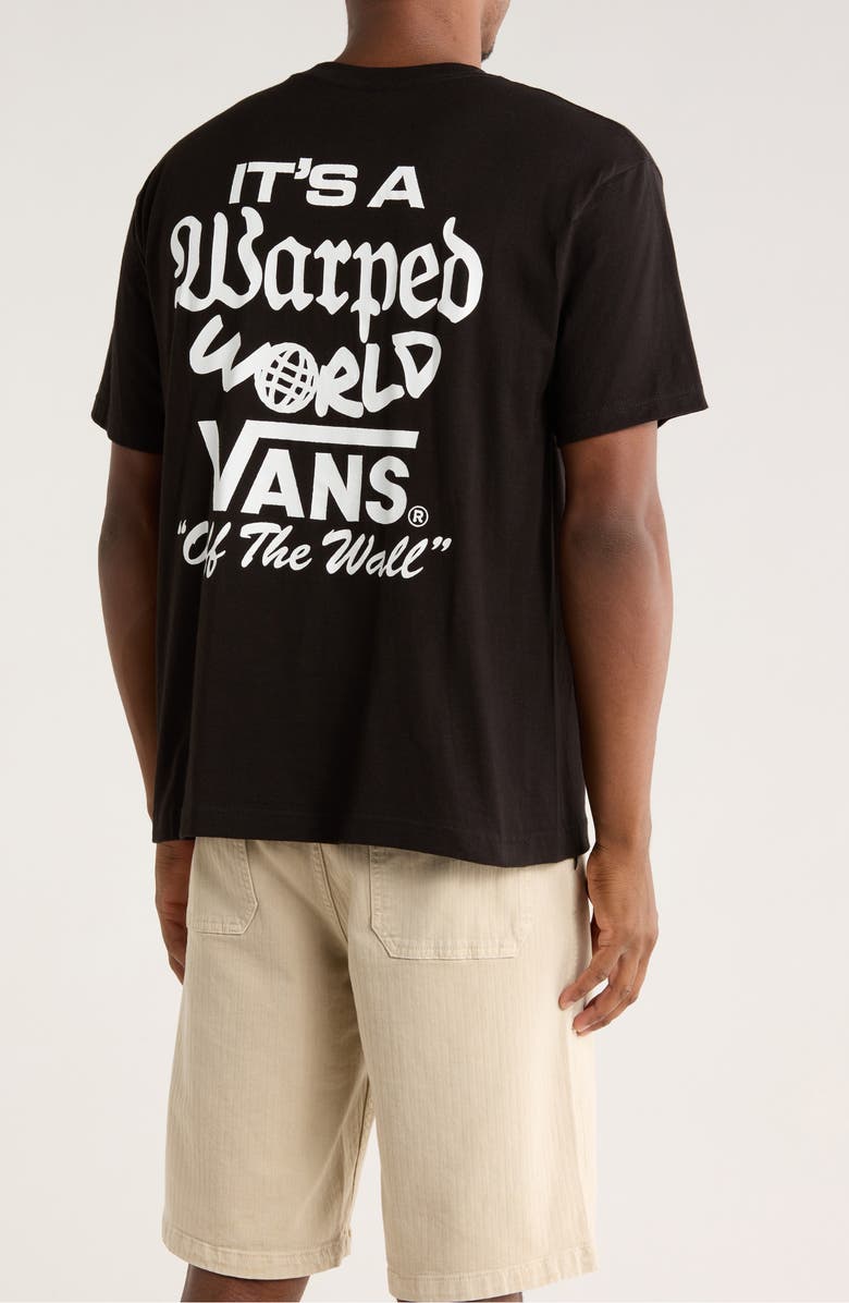 Vans Warped World Graphic T-Shirt, Alternate, color,