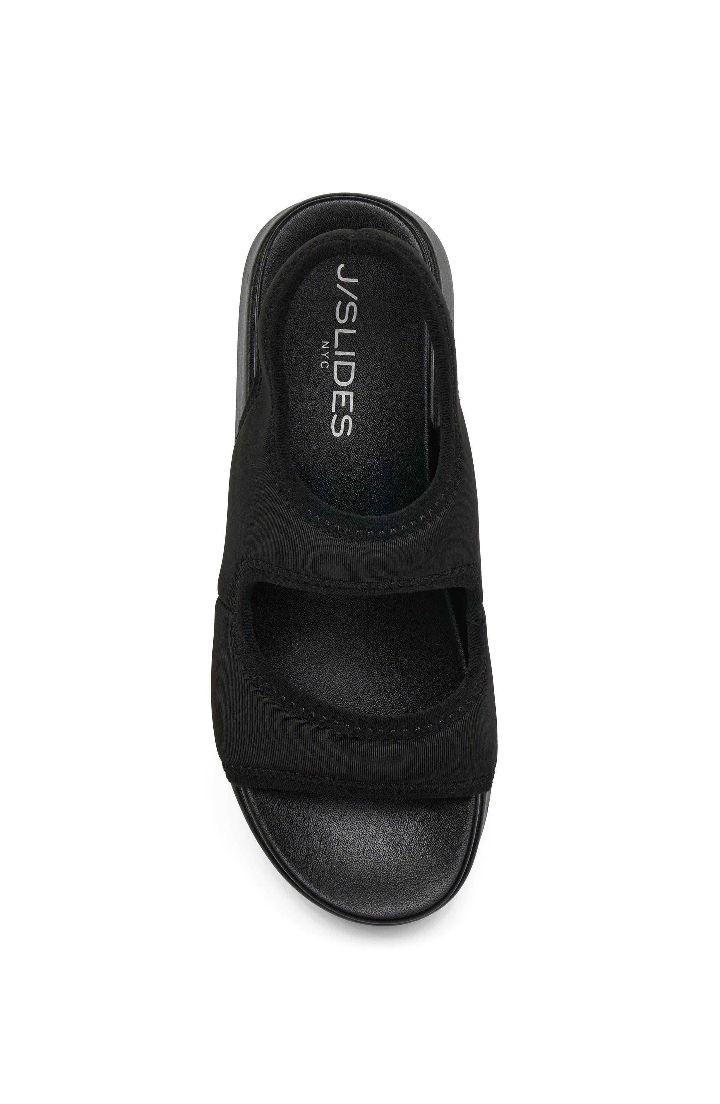 JSlides Footwear Blair Sandal, Alternate, color, Black