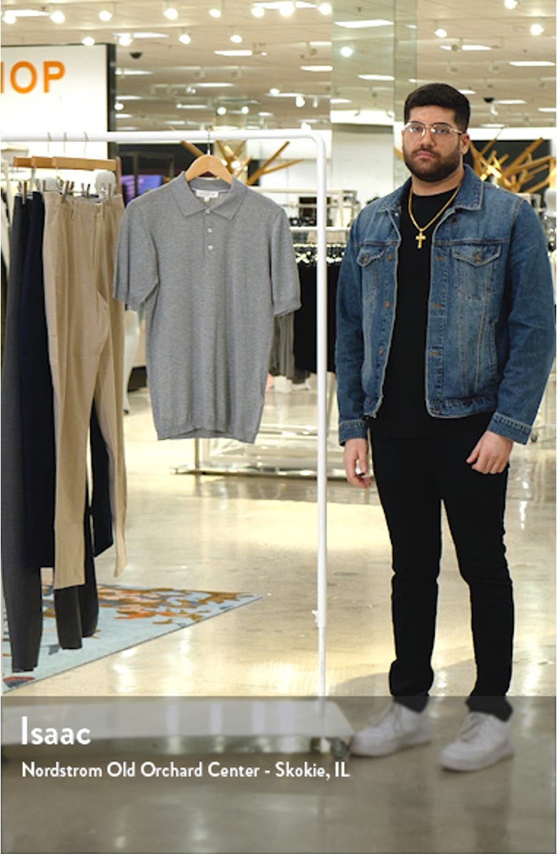 Tupper Organic Cotton & Silk Polo, sales video thumbnail