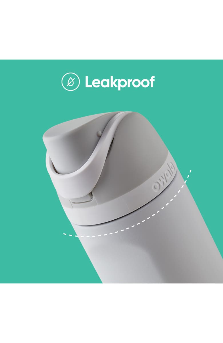 Owala 24oz. FreeSip Stainless Steel Water Bottle, Alternate, color, Shy Marshmallow