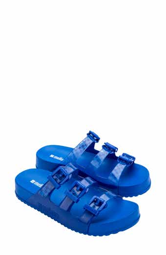 Melissa Cozy Stripes Platform Slide Sandal