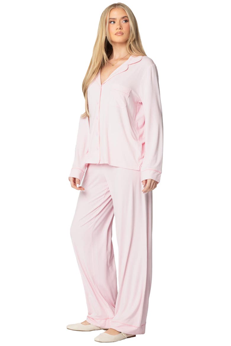 Jeanette Lounge Pants, Alternate, color, LIGHT-PINK