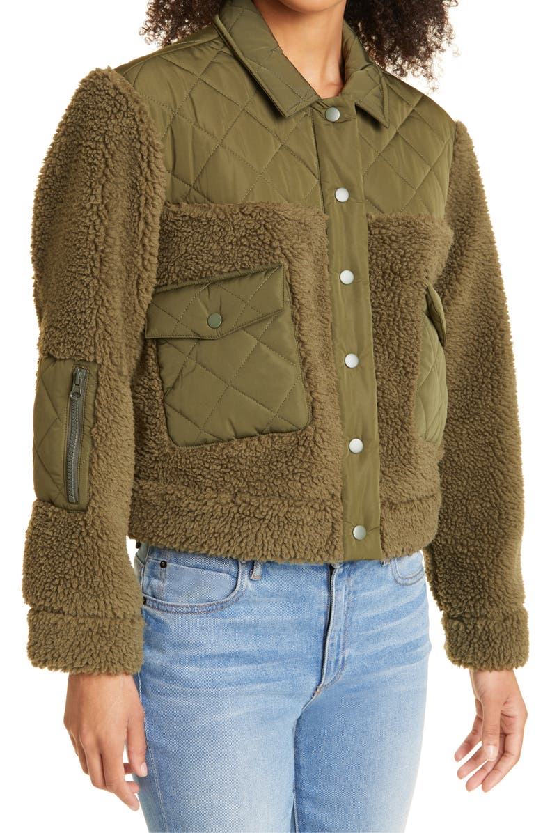 Rails Peyton Quilted Fleece Jacket, Alternate, color,