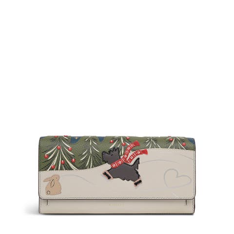 An Ice Day Large Flapover Wallet
