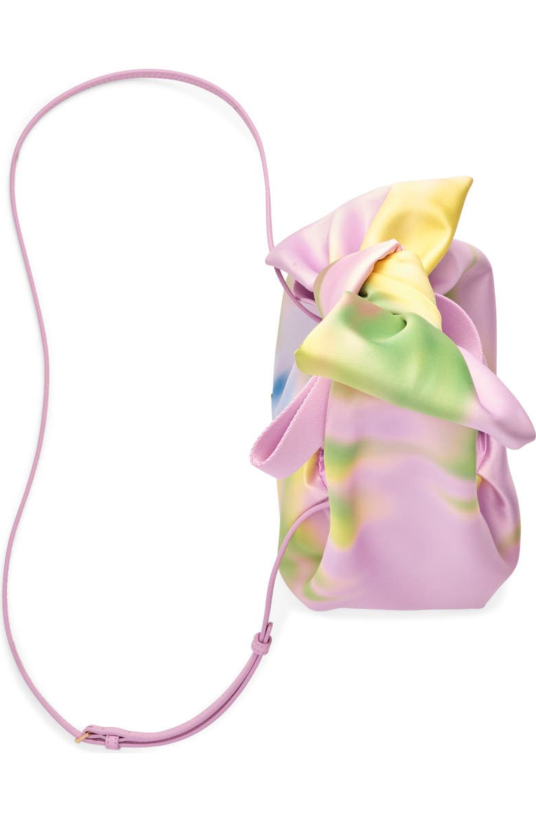 Marc Jacobs The Mini Raffia Sack Bag, Alternate, color, Ribbon Pink Multi