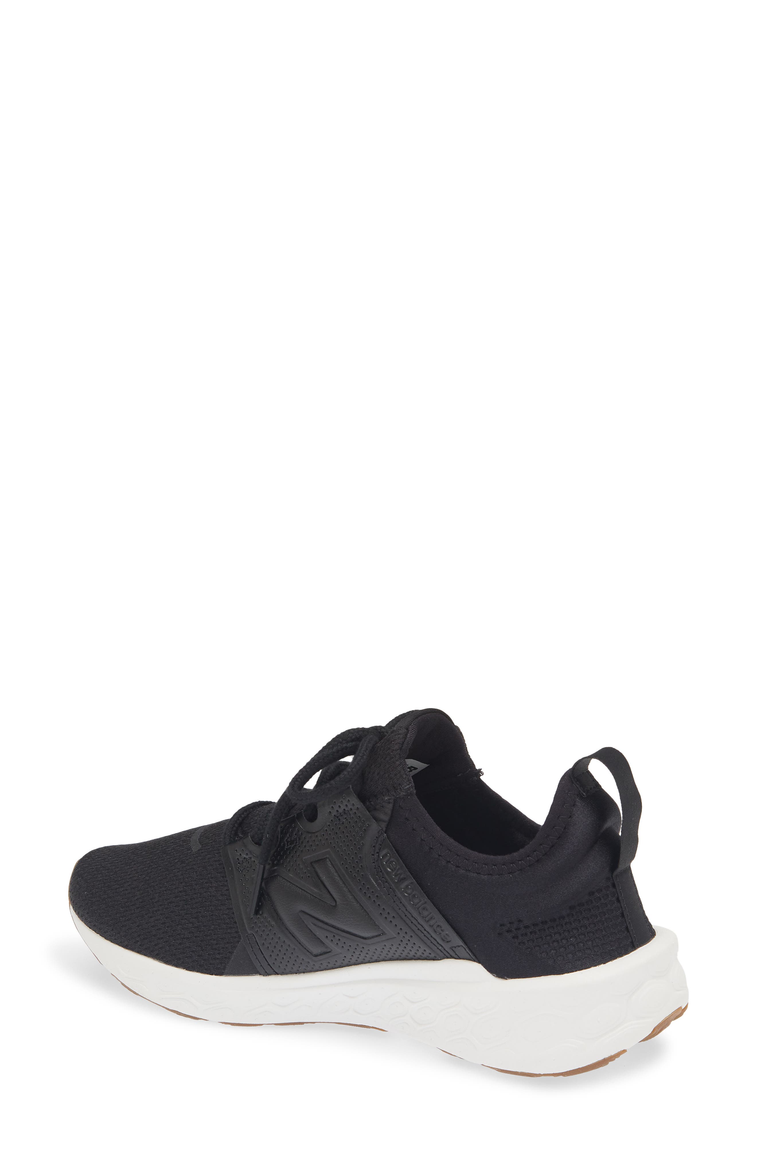 Fresh Foam Cruz Running Shoe, Alternate, color, BLACK/ BLACK