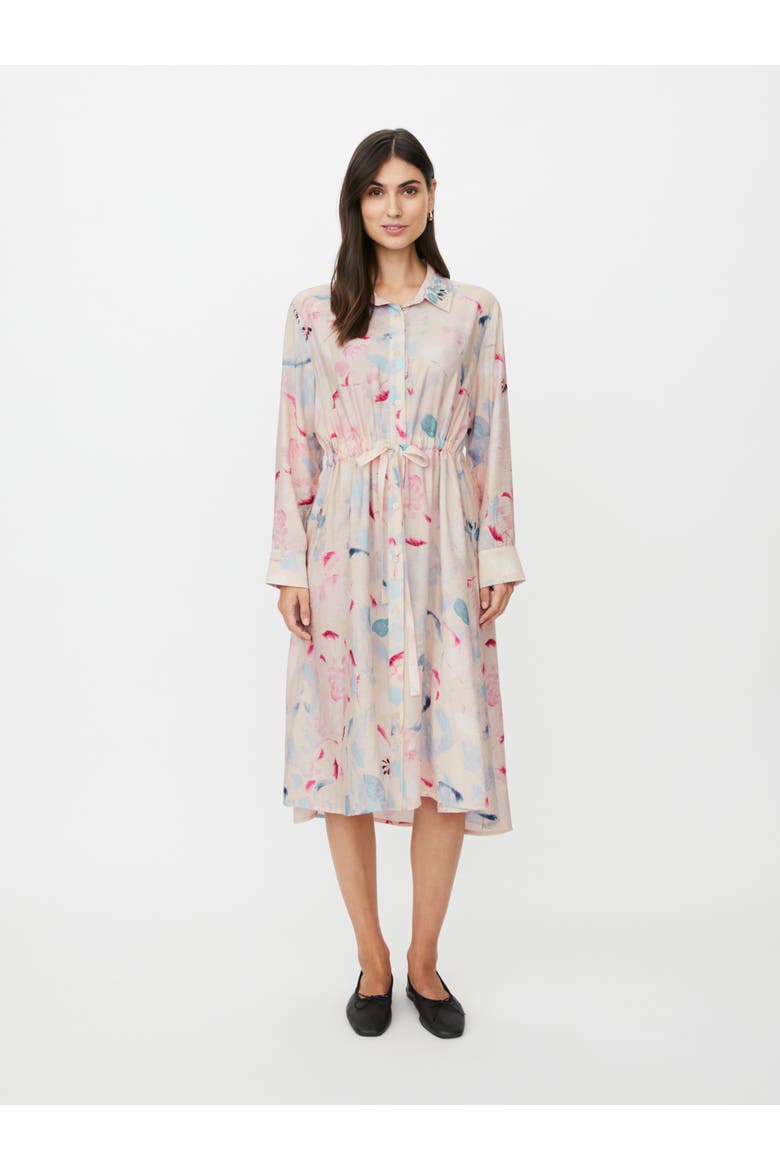 MaNova Floral Print Midi Dress, Main, color, Primrose
