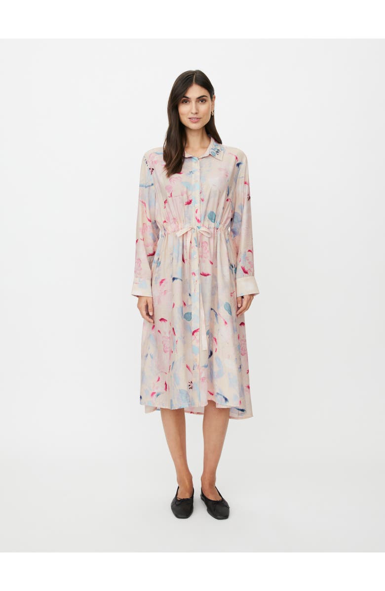 Masai Copenhagen MaNova Floral Print Midi Dress, Main, color, Primrose