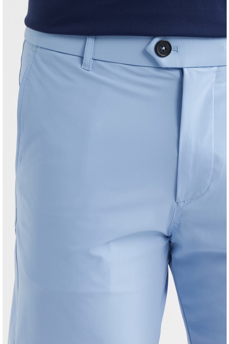 Montauk Flat Front Shorts, Alternate, color, WOLF BLUE