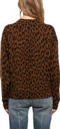 Zadig & Voltaire Soulo Leopard Print Wool & Cashmere Sweater