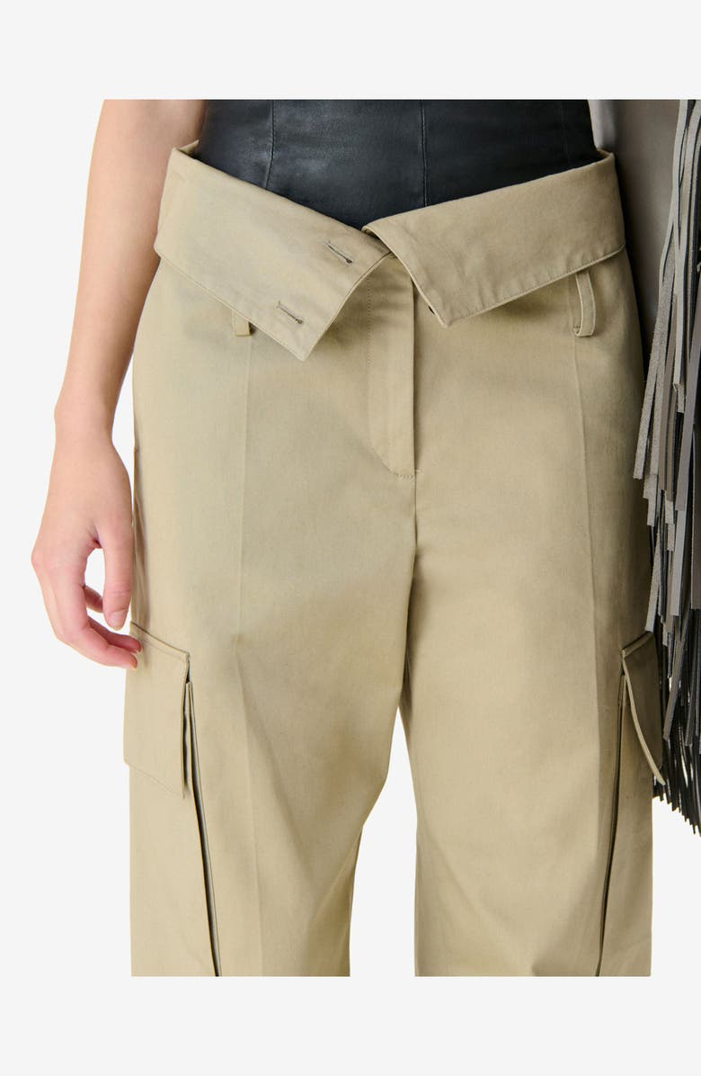 IRO Indra Cargo Pants, Alternate, color, Clay