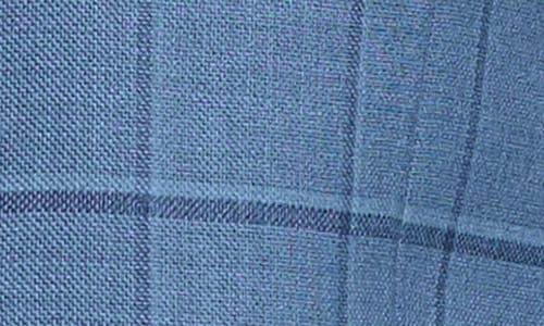 Cricketeer Windowpane Wool Blend Sport Coat In Blue