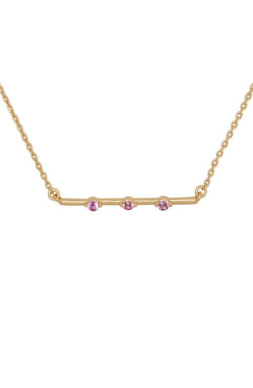 Kate Spade New York Hint Of Shimmer Bar Pendant Necklace