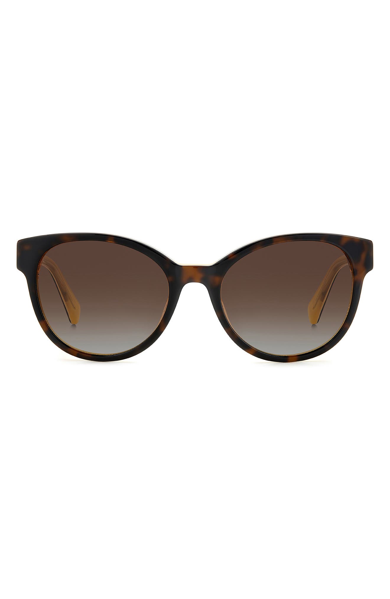 Nathalie 55mm Polarized Round Sunglasses