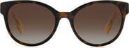 Kate Spade Nathalie 55mm Polarized Round Sunglasses
