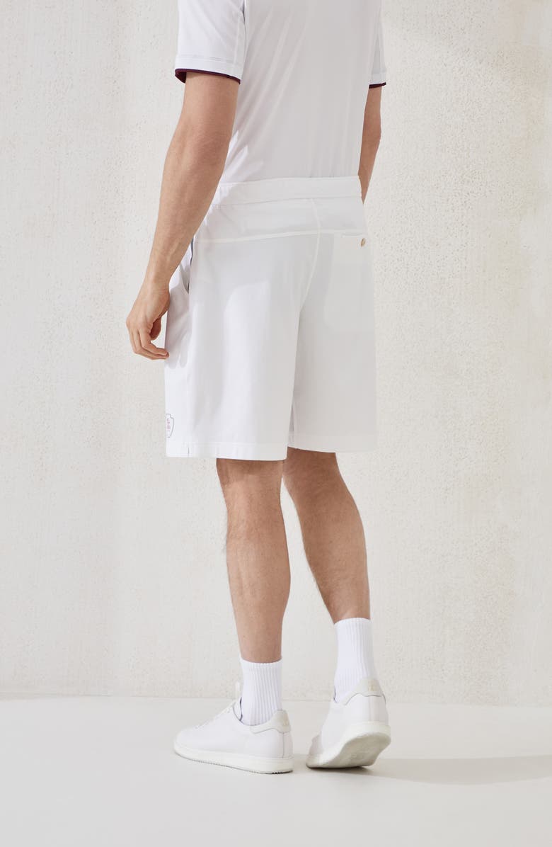 Brunello Cucinelli Interlock Bermuda shorts, Alternate, color, Grey