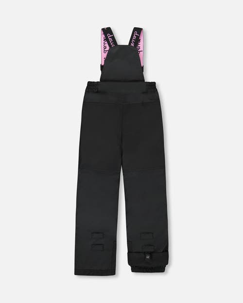 Deux Par Deux Girl Two-piece Play Snowsuit With Jacket In Multi
