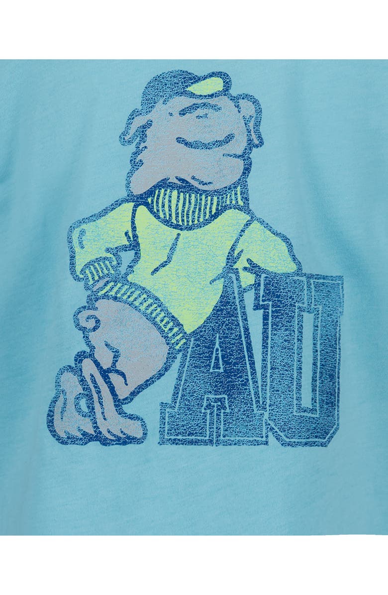 Under Armour Kids' UA Tech<sup>™</sup> Mascot Performance Graphic T-Shirt, Alternate, color, Blue Haze