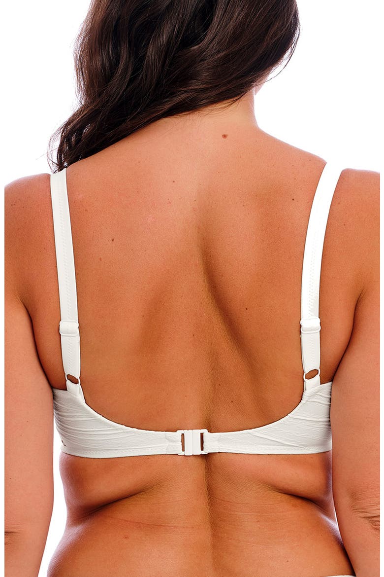 Beach Waves Underwire Bikini Top, Alternate, color, LINEN