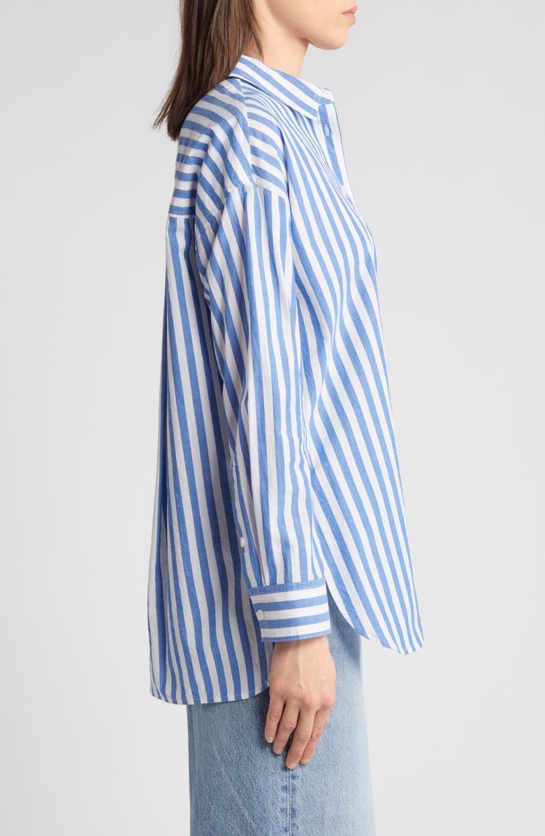 Signature Oversize Button-Up Shirt