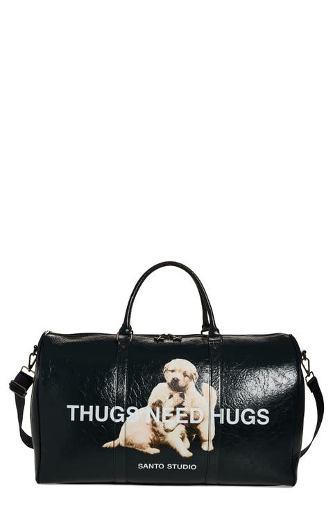 Nyjah Huston Navy Duffel Bag