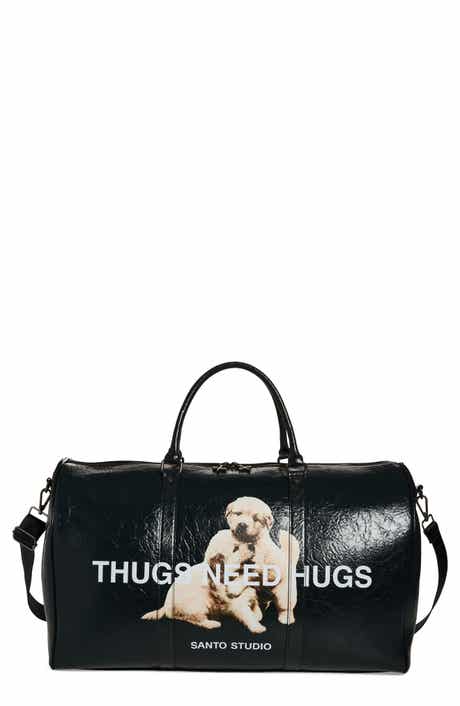 SANTO STUDIO Nyjah Huston Navy Duffel Bag