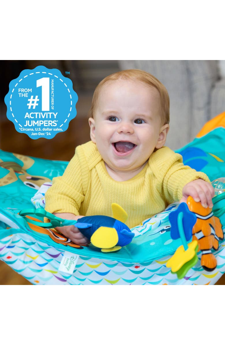 BRIGHT STARTS Disney Baby Finding Nemo Pop 'N Jump Foldable Activity Center by Bright Starts, Alternate, color, Blue