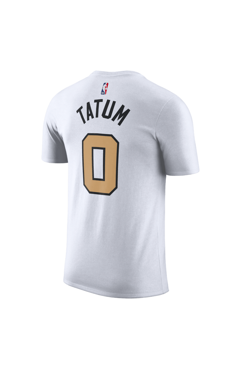 Nike Unisex Nike Jayson Tatum White Boston Celtics 2025/26 City Edition Name & Number T-Shirt, Alternate, color, White