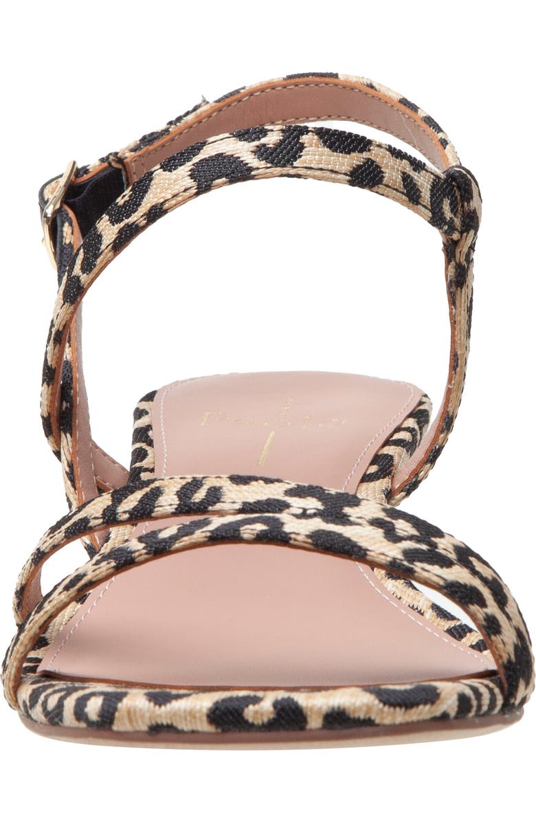 Linea Paolo Cannes Strappy Sandal, Alternate, color, Tan Leopard