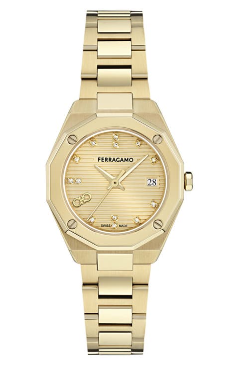 Edge Bracelet Watch, 28mm