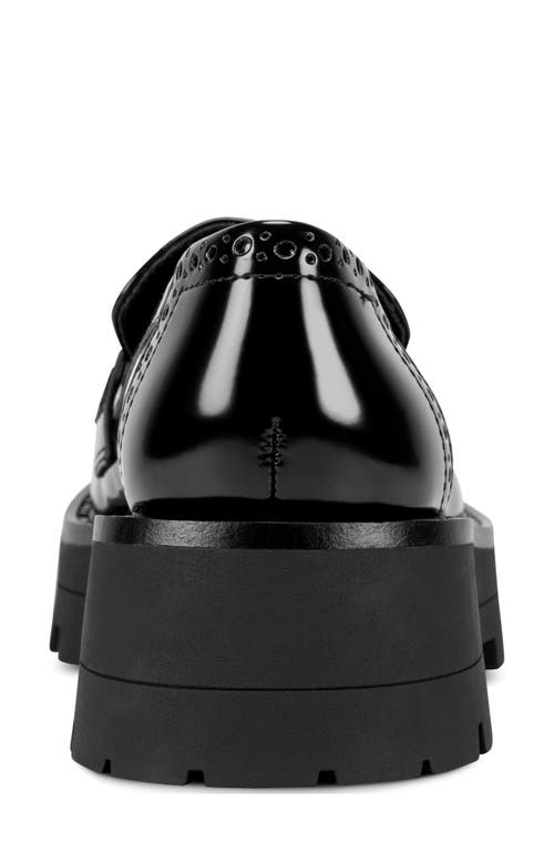 Dkny Sahana Platform Penny Loafer In Black