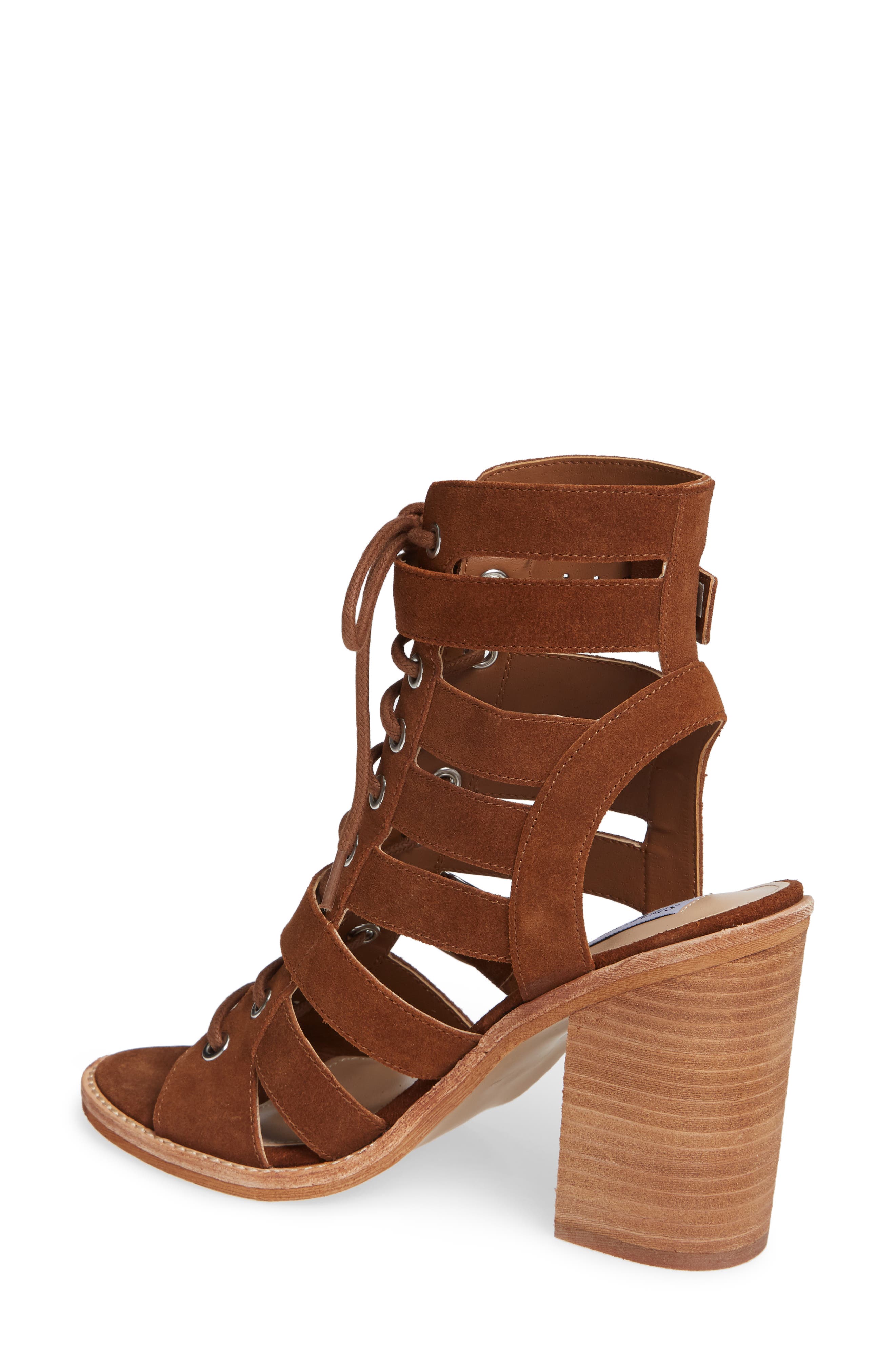 Cecilia Sandal, Alternate, color, BROWN SUED