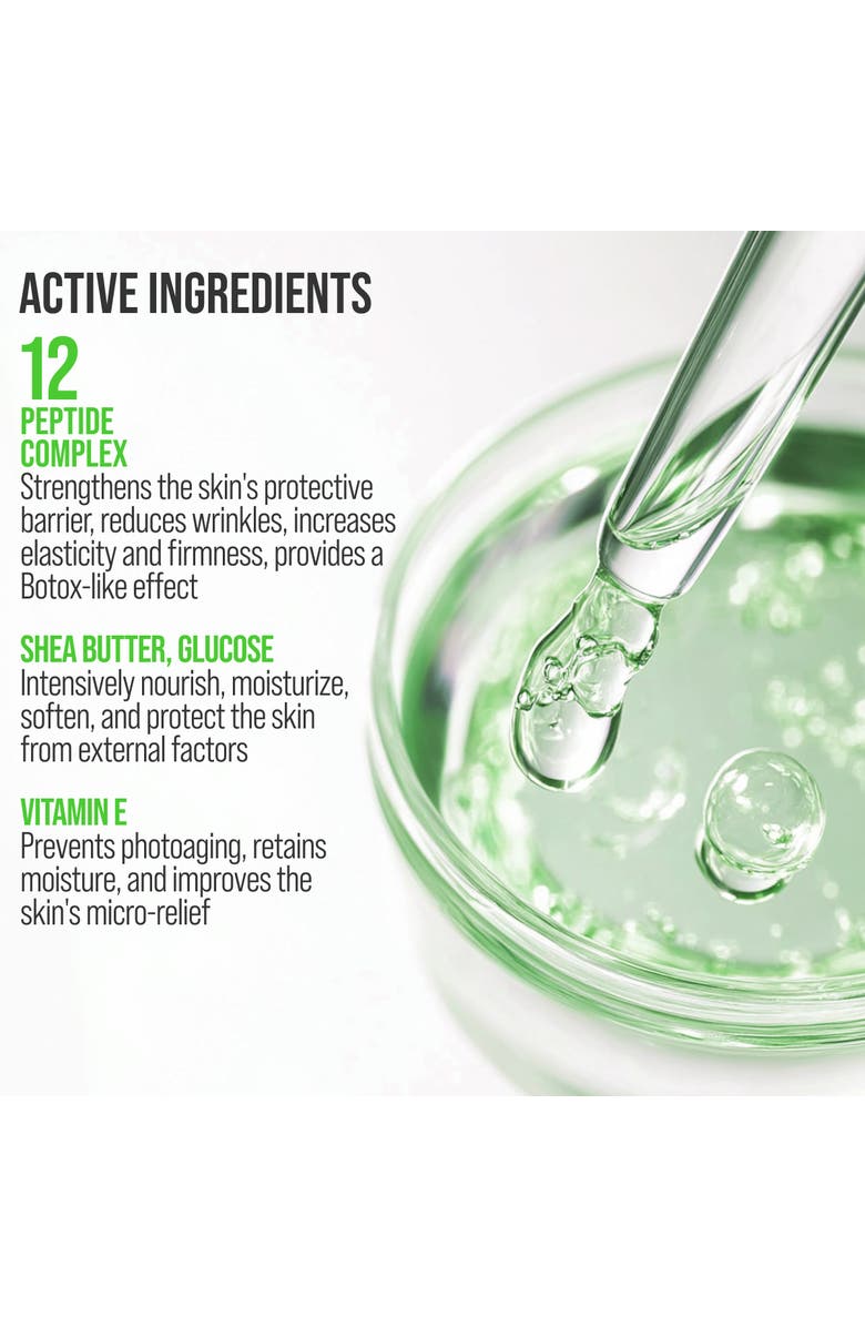 7DAYS Face moisturizer with Peptide for Nourishing & Lifting effect with 3D Massage Applicator, Alternate, color, White