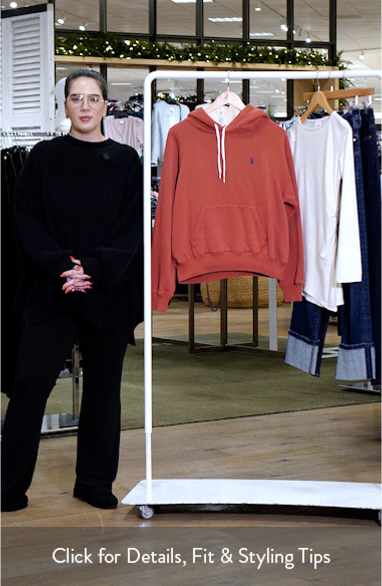 Cotton Blend Fleece Hoodie, sales video thumbnail