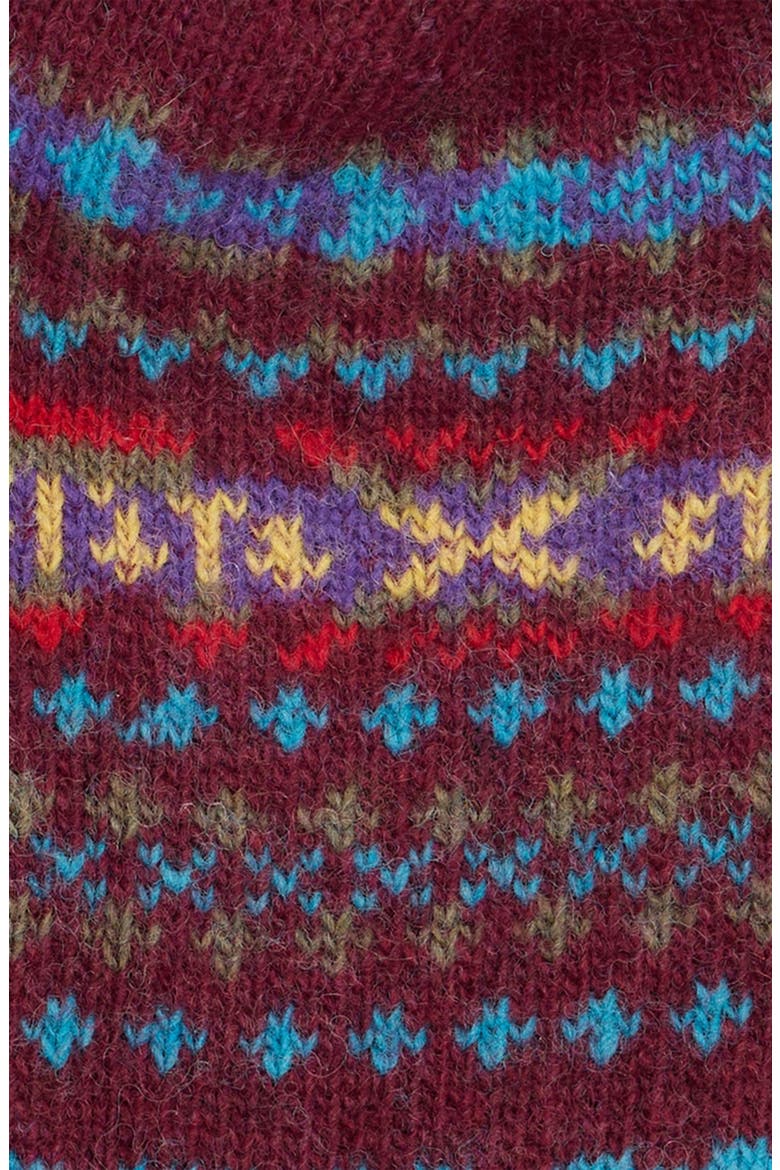 Boyd Lambswool Blend Socks, Alternate, color, BURGUNDY I