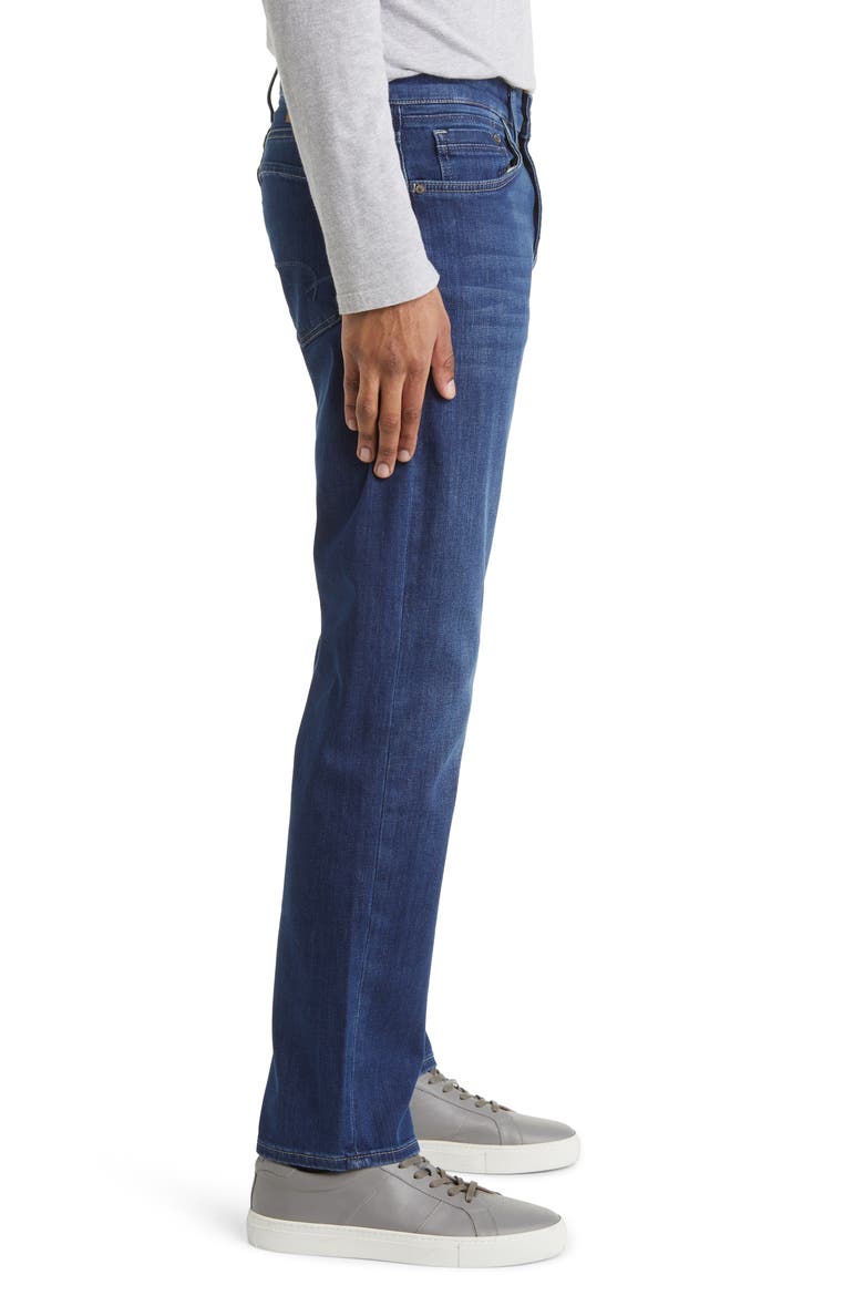 Zach Straight Leg Jeans, Alternate, color, MID BRUSHED