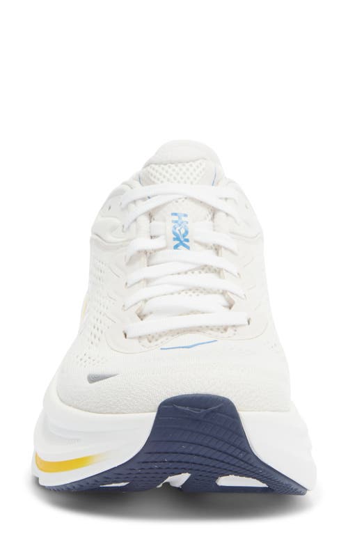 Hoka Bondi 9 Running Shoe In White