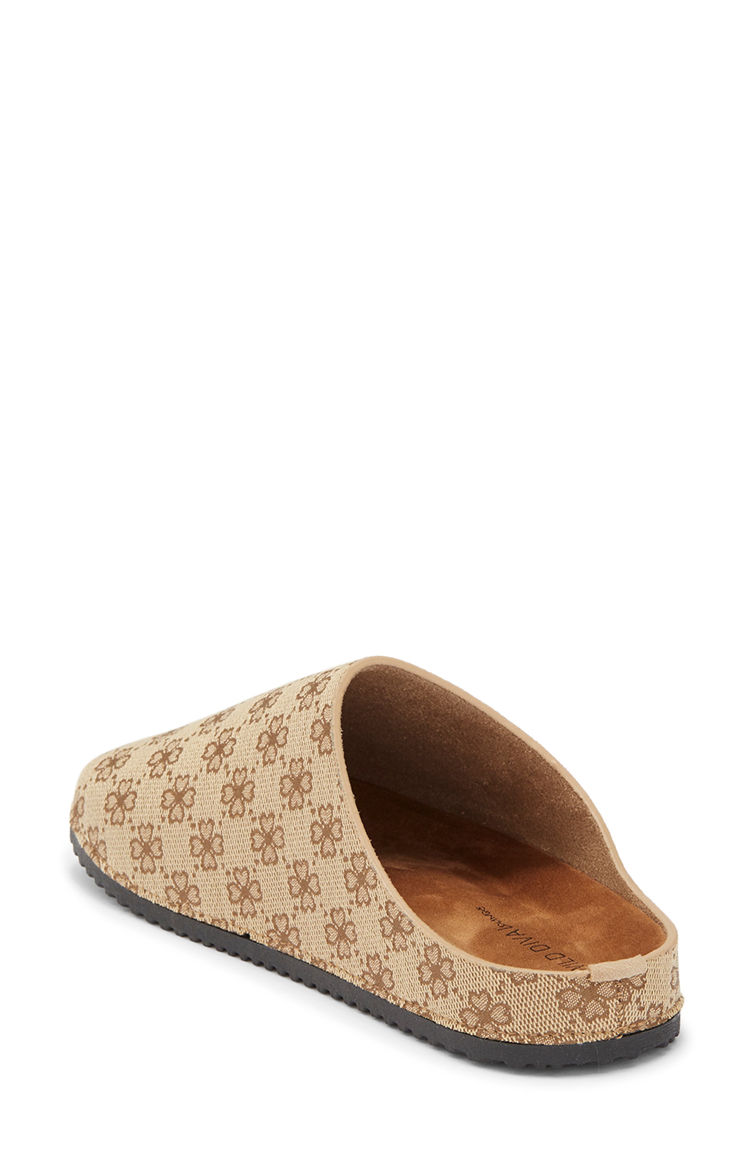 Matcha Faux Leather Mule, Alternate, color, BROWN