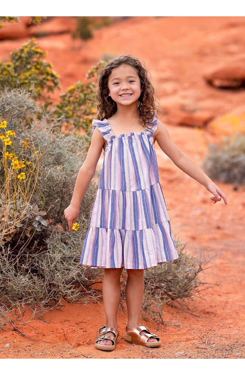 Mabel + Honey Riley Rose Dress, Alternate, color, Purple