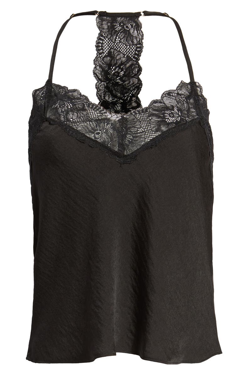 Hunkemöller Lace Air Spun Satin Camisole, Alternate, color, 