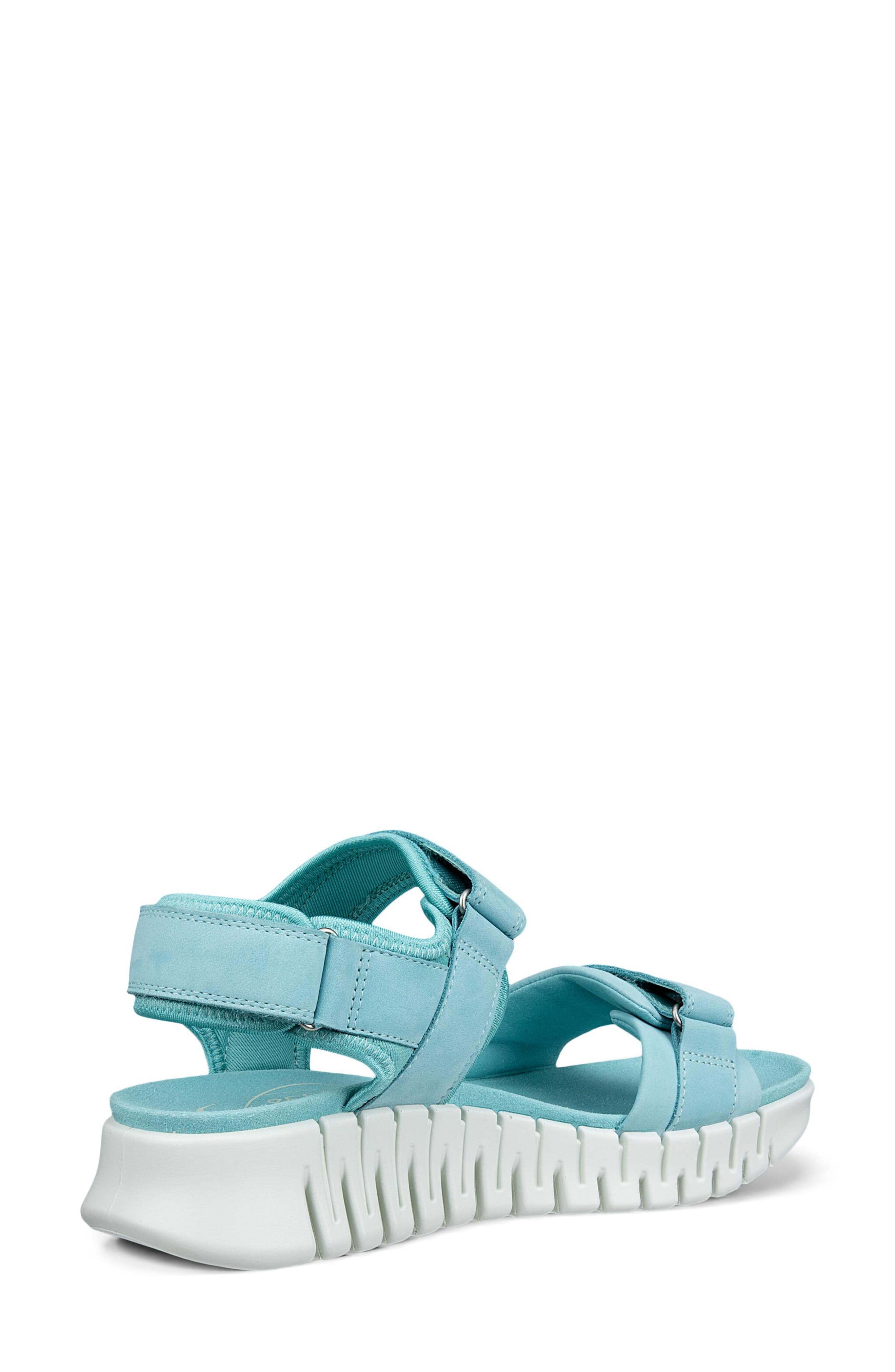 ECCO Gruuv Sol Sandal, Alternate, color, Aquatic