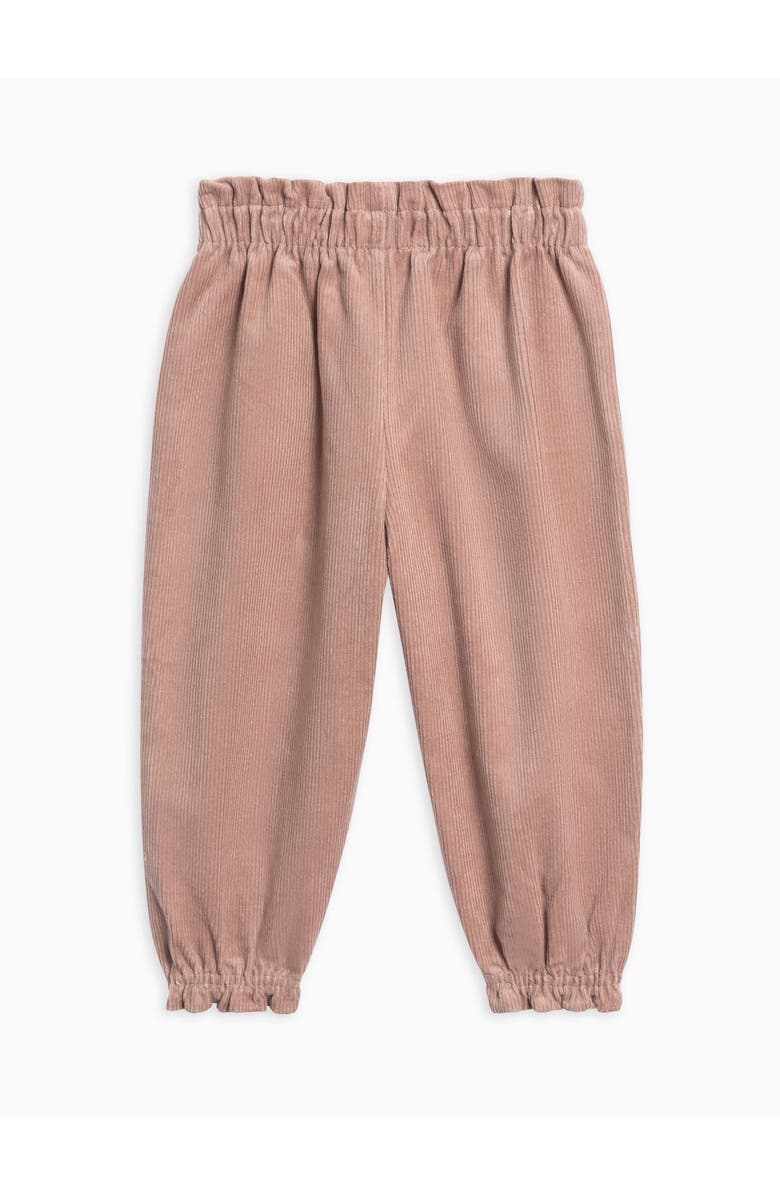 Kendi Awen Corduroy Ruffle Pant, Alternate, color, Mauve