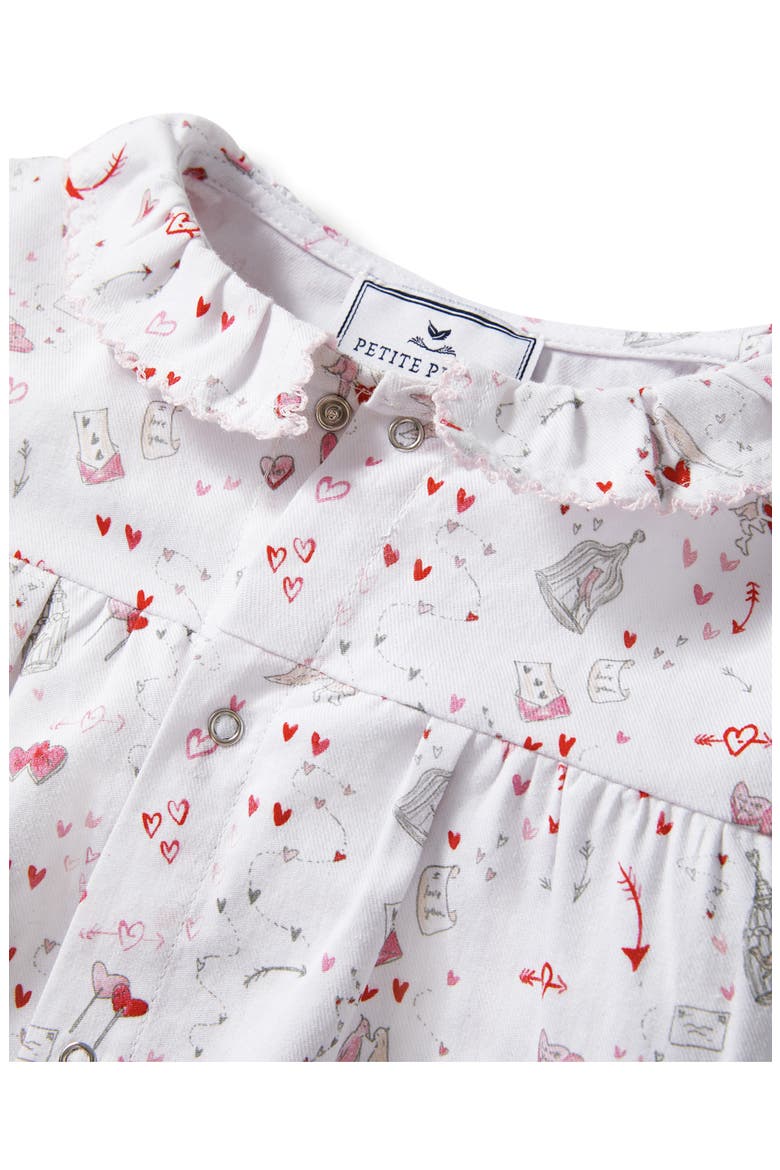 Madeline Twill Romper, Alternate, color, WHITE