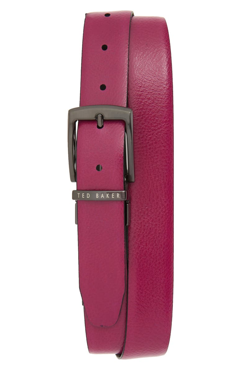 Ted Baker London Reversible Leather Belt, Alternate, color,