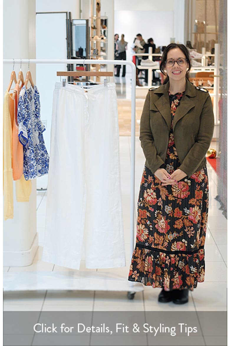 Linen Drawstring Pants video
