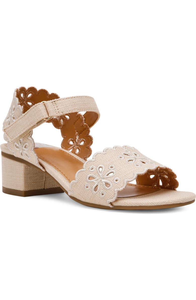 DV by Dolce Vita Kids' Gazzel Linen Sandal, Main, color, Natural