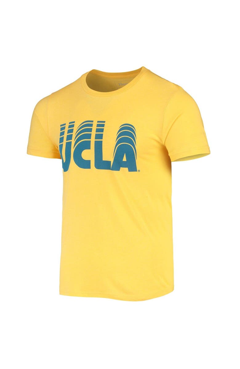 HOMEFIELD Men's Homefield Heathered Gold UCLA Bruins Repeat Vintage T-Shirt, Alternate, color, Heather Gold