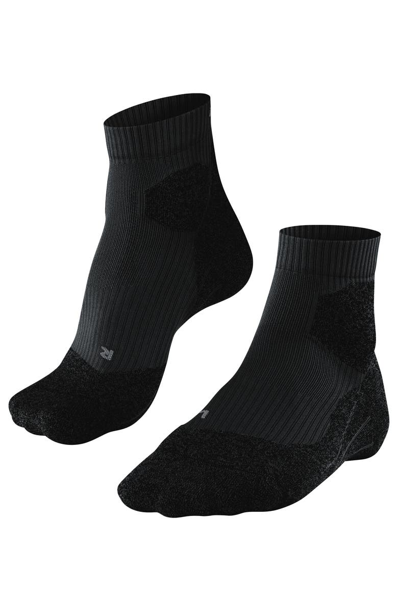 Falke RU Trail Stabilizing Running Socks, Main, color, Black-Mix
