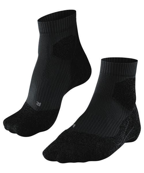 Falke Ru Trail Stabilizing Running Socks In Black